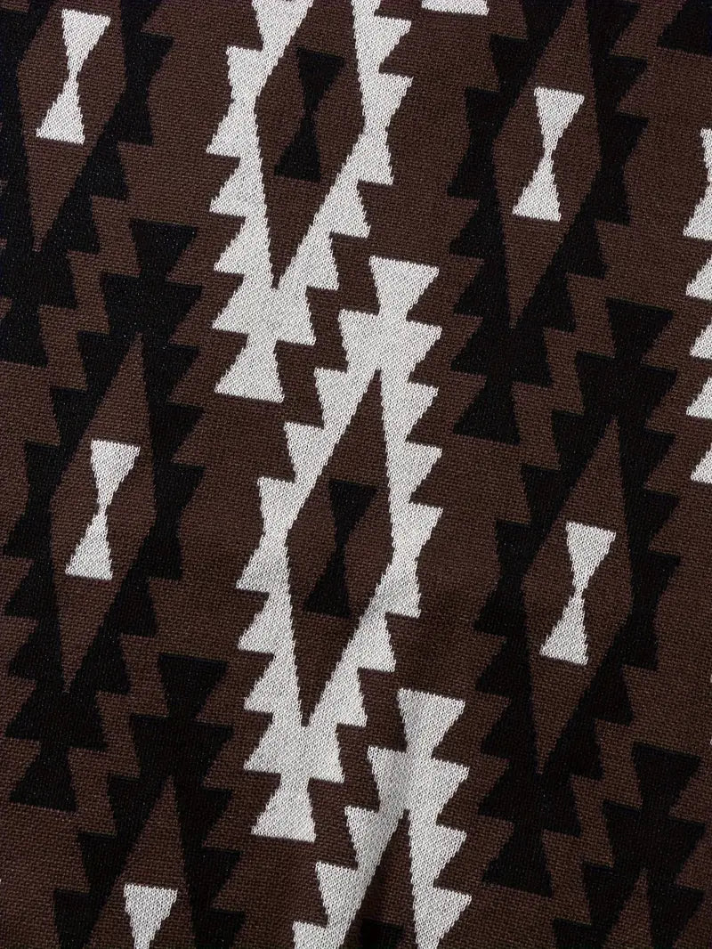 Ethnic Style Pattern Short Sleeve T-Shirt