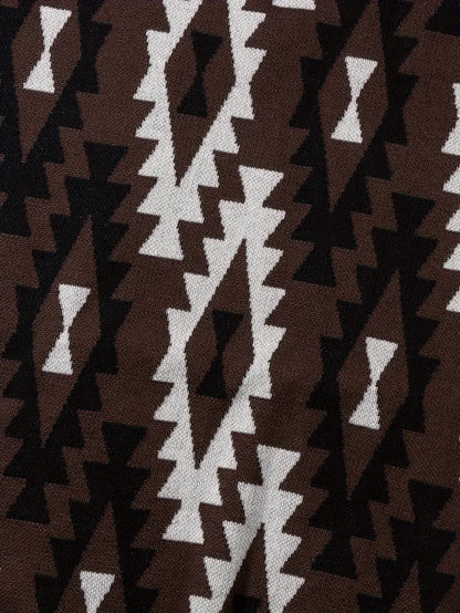 Ethnic Style Pattern Short Sleeve T-Shirt