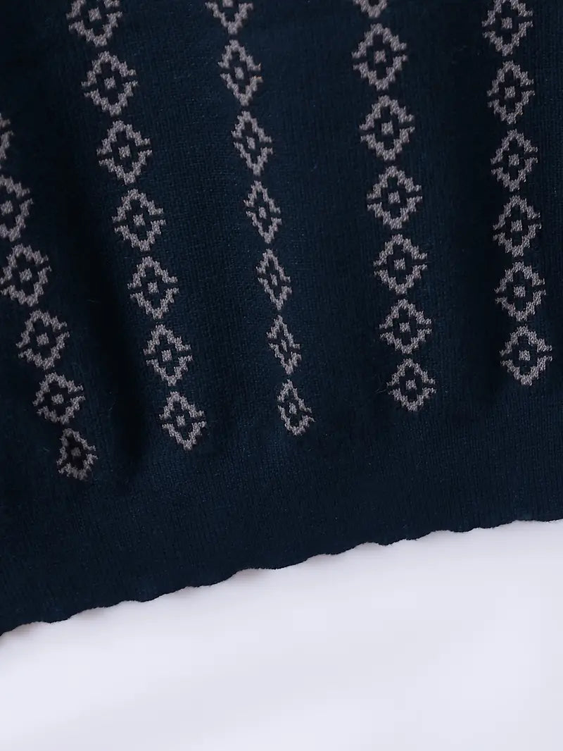 Short Sleeve Knit Sweater
