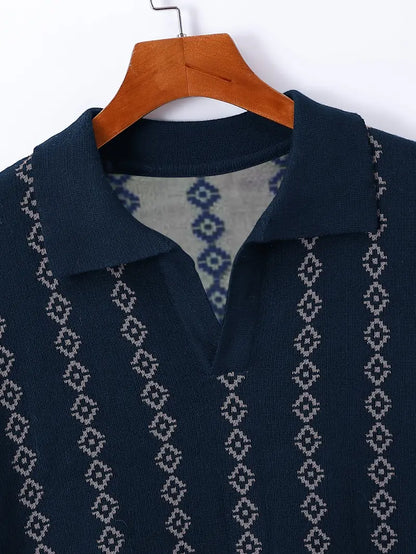 Short Sleeve Knit Sweater